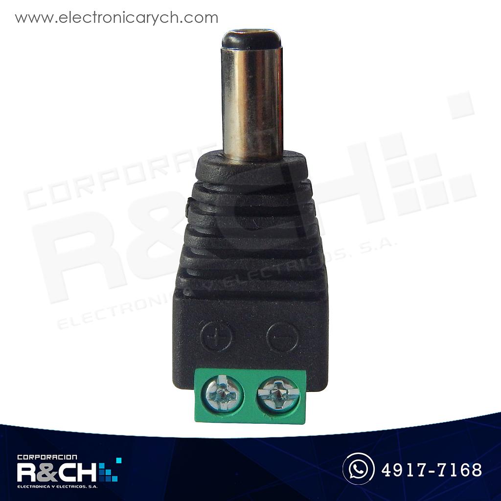 AD-5051 Adaptador DC 2.1mm Tipo Plug CCTV a Bornera 12V-16V