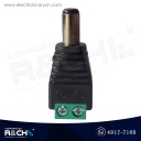 AD-5051 Adaptador DC 2.1mm Tipo Plug CCTV a Bornera 12V-16V