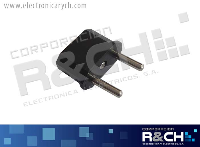 AD-105 adaptador europeo-americano negro