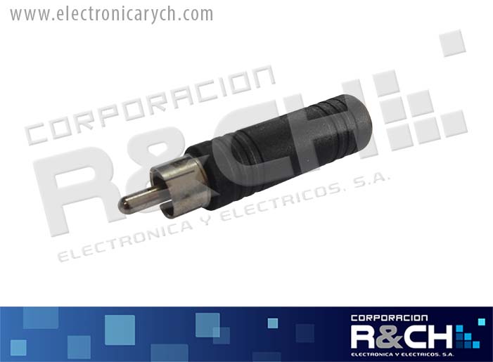 AD-003 adaptador jack 1/4 plug RCA stereo