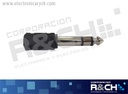 AD-016 adaptador jack 3.5 plug 1/4 stereo P-111