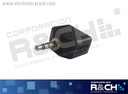 AD-014 adaptador jack 3.5x2 plug 3.5 stereo P-251