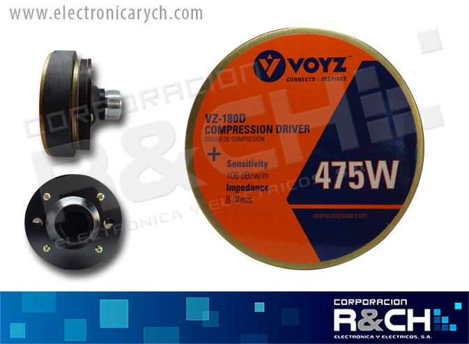VZ-180D driver de compresion 475W