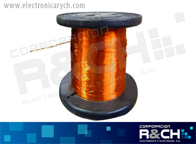 AL-B25 alambre magneto  cal. 25 1 mt. d=0.455mm