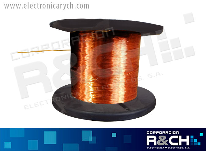 AL-B28 alambre magneto cal. 28 1mt. d=0.320mm