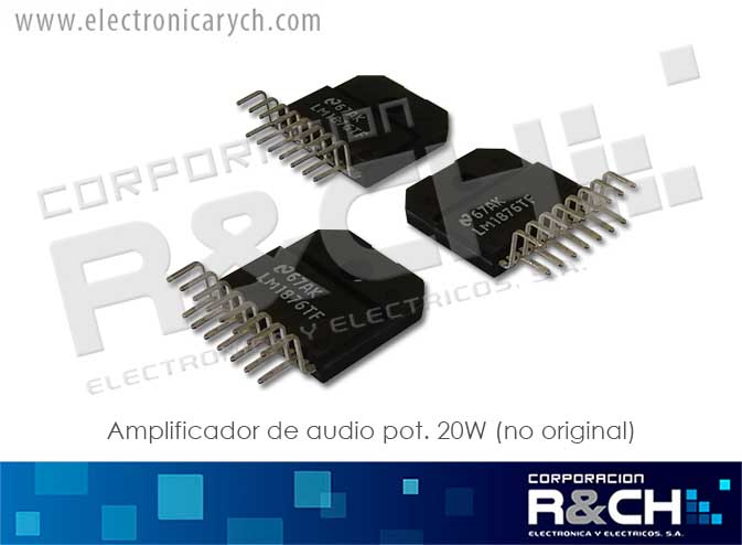 LM1876TF amplificador de audio pot. 20W (no original)