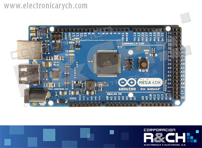 A000069 arduino ADK Rev 3 atmega 2560 interfaz android