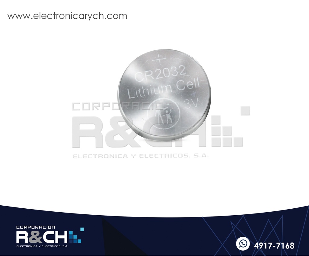 BT-CR2032 Batería CR-2032  3V lithium