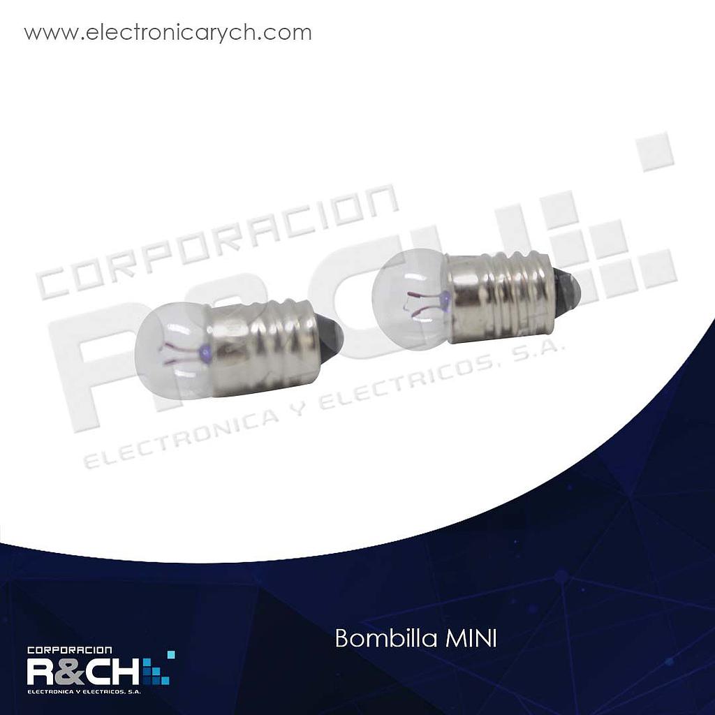 BM-MCR Bombilla Mini Con Rosca 12V E10
