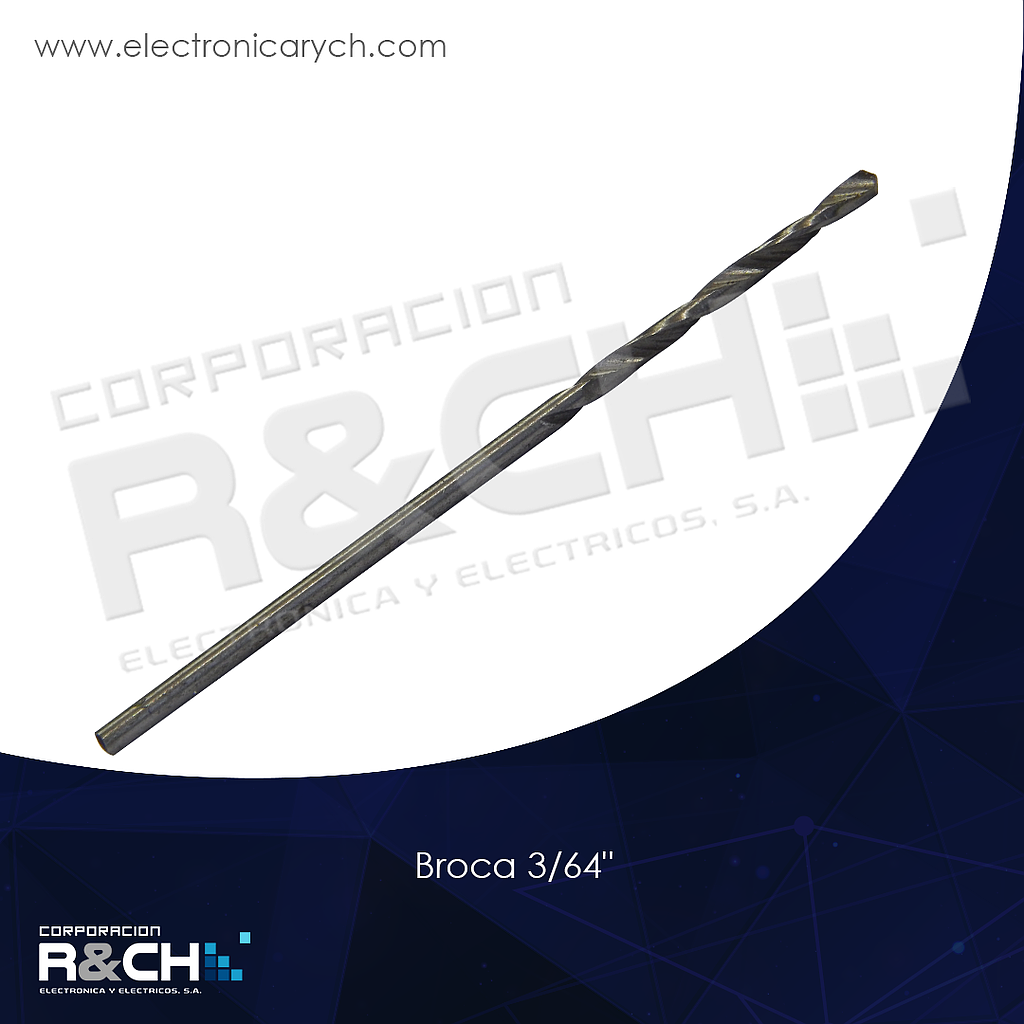 BC-3/64 broca 3/64"