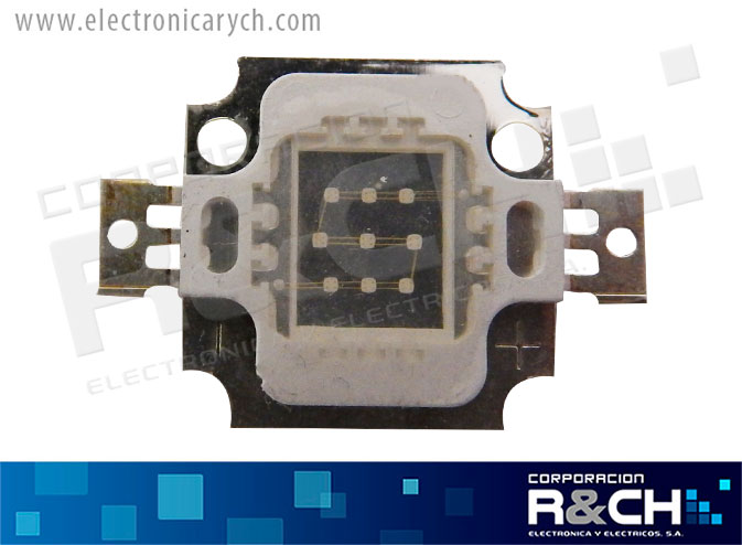 LD-C10WB LED cuadrado blanco 10W 30-36V