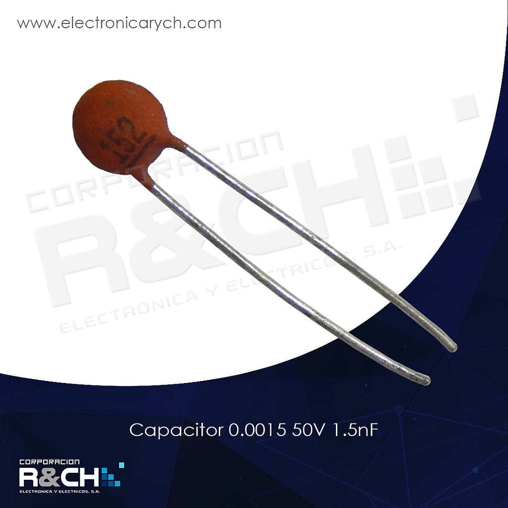 CC-0.0015/50 capacitor 0.0015 50V 1.5nF