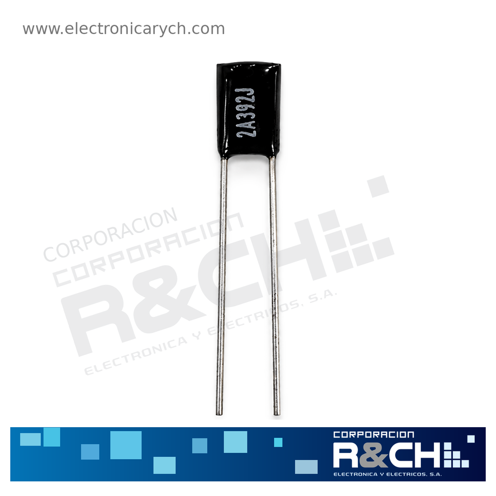 CP-0.0039U/100 capacitor 0.0039uF 100V 3.9nF (2A392) polyester