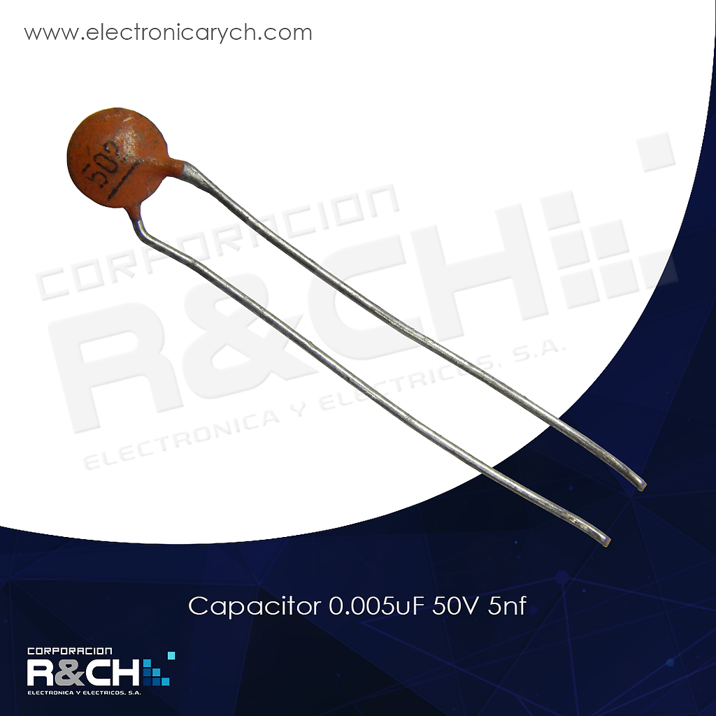 CC-0.005U/50 capacitor 0.005uF 50V 5nf
