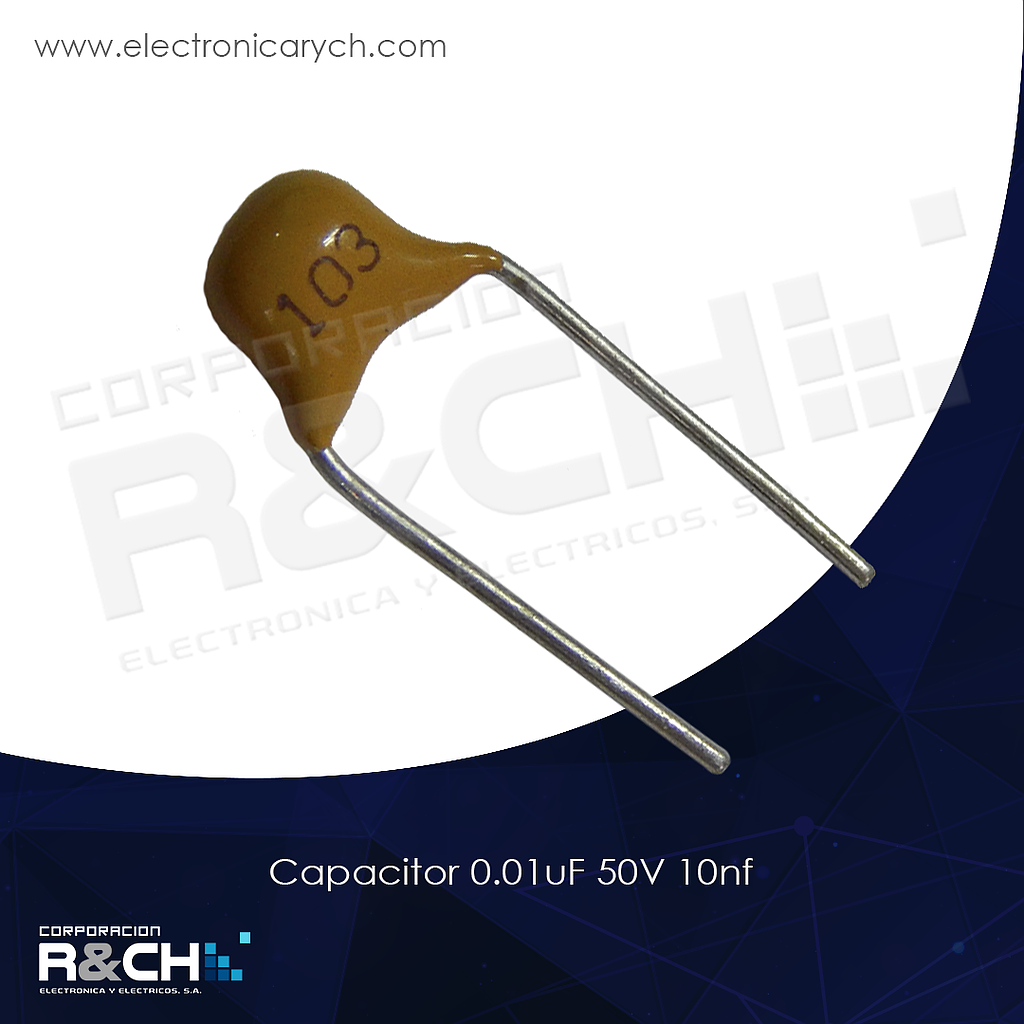 CC-0.01U/50 capacitor 0.01uF 50V 10nf