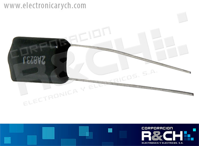 CP-0.082U/100 capacitor 0.082uF 100V 82nF (2A823) polyester