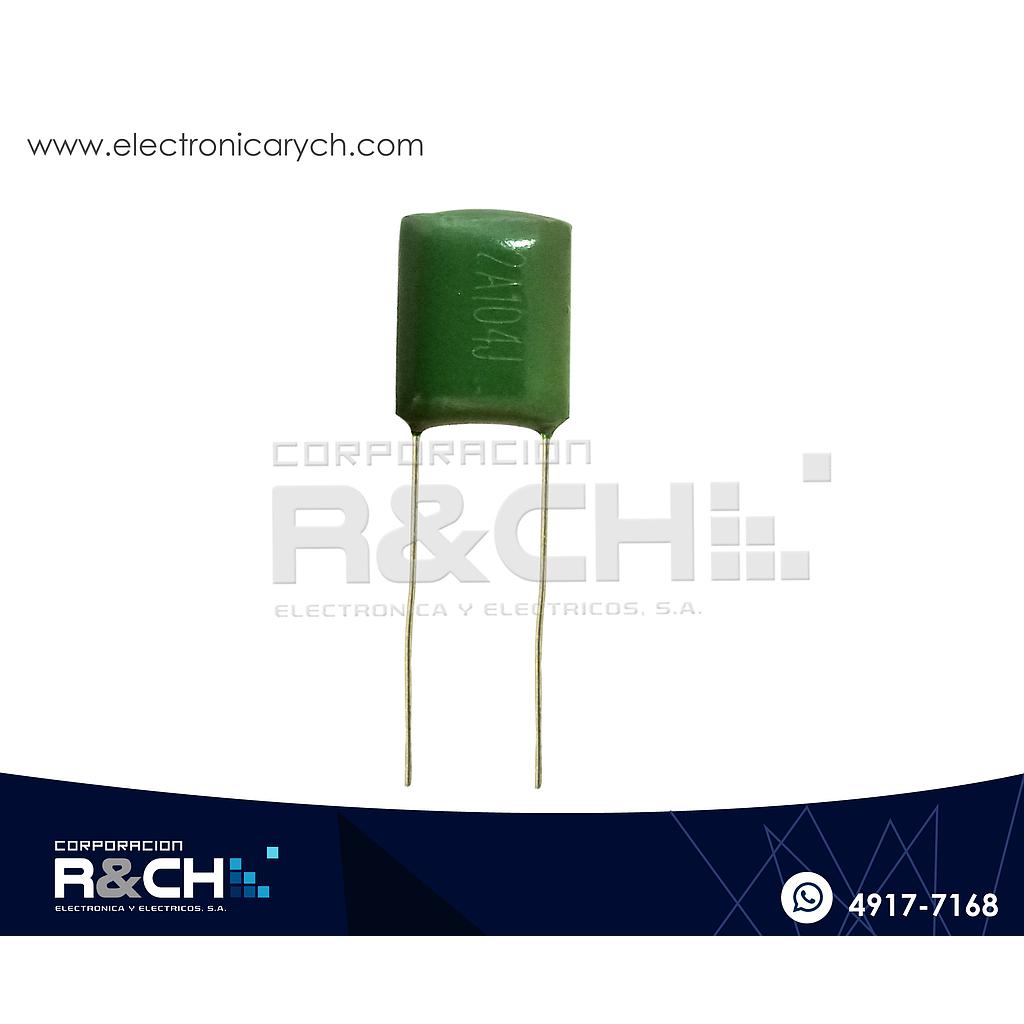 CP-0.1U/100 capacitor 0.1uF 100V 100nf 104J CBB/CL