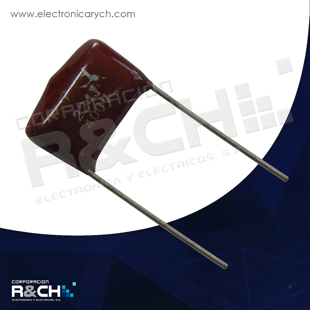 CC-0.22U/400 capacitor 0.22uF 400V poliester