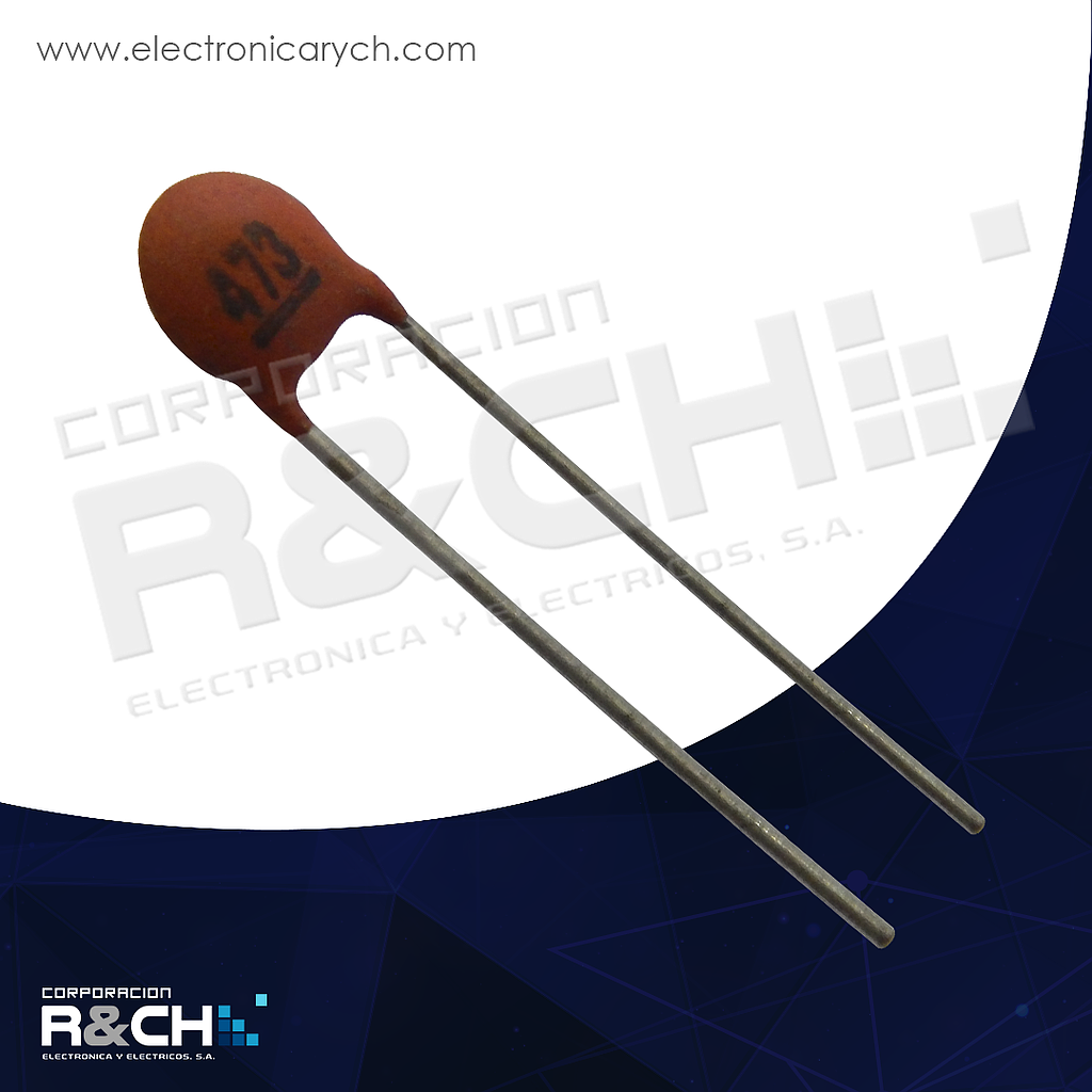 CC-0.47U/50 capacitor 0.47uF 50V 470nF