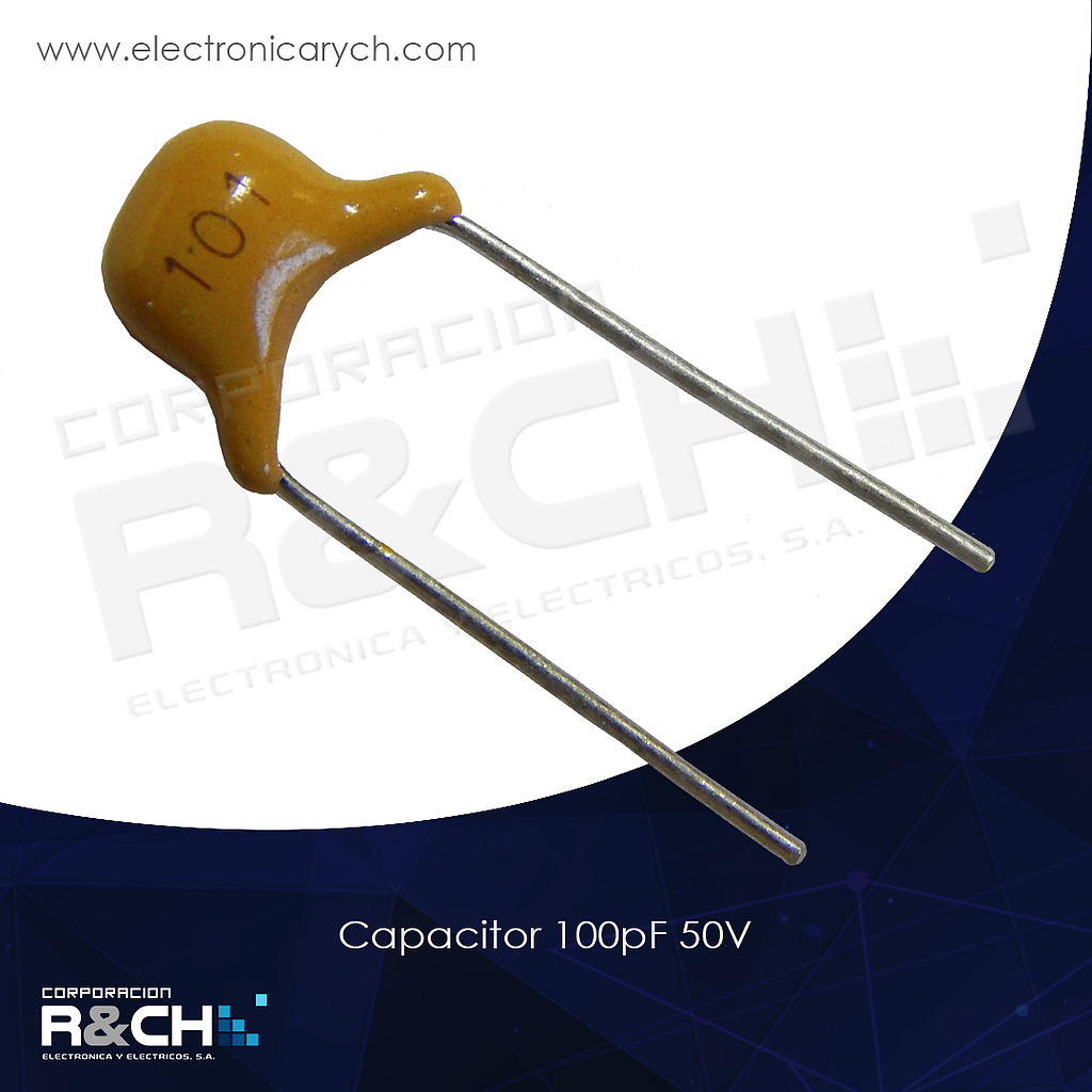 CM-100P/50 Capacitor Ceramico Monolitico 100pF 50V