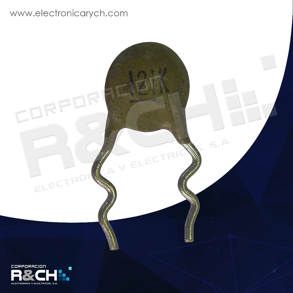 CC-120P/50 capacitor 120pF 50V