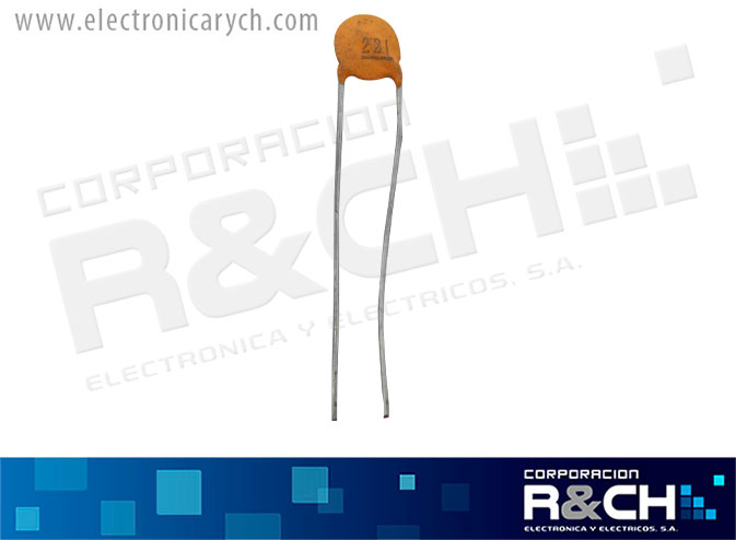 CC-220P/50 capacitor 220pF 50V