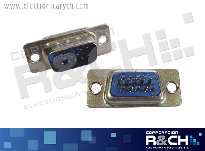 CN-DB15M conector DB15 macho