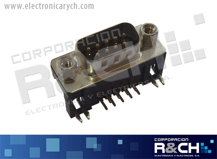 CN-DB9MP conector DB9 macho p/placa