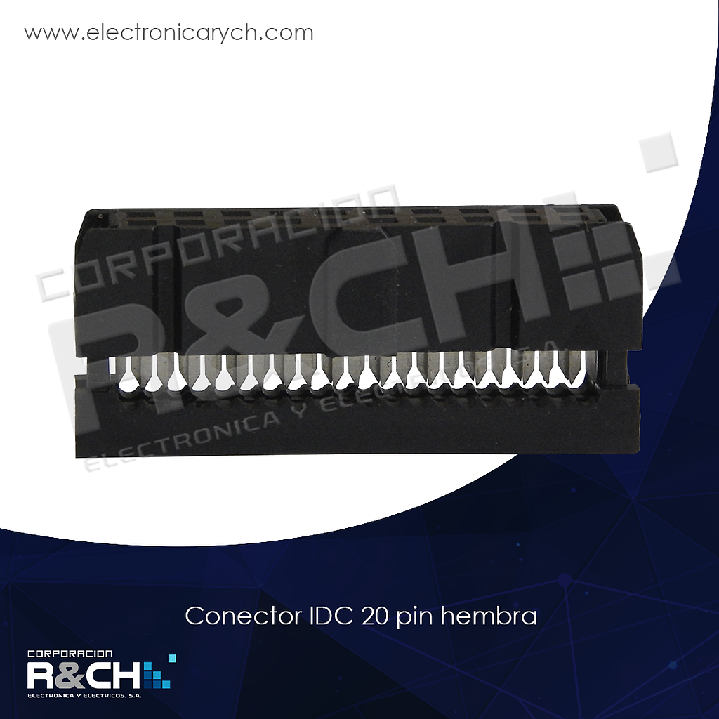 CN-IDC20F conector IDC 20 pin hembra