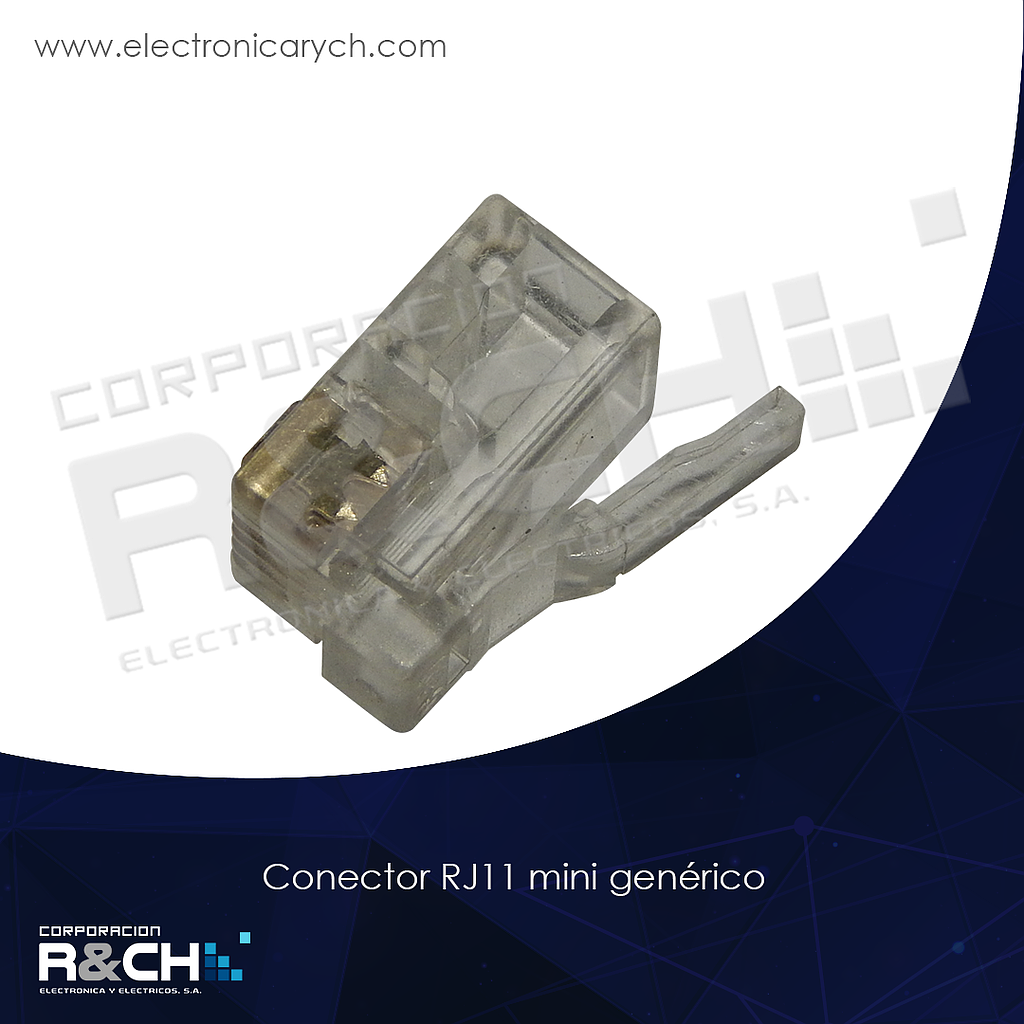 CN-RJ11M conector RJ11 mini generico
