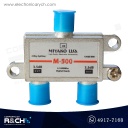 CN-M500 Conector coaxial 5-1000Mhz 1-in 2 out alta definición
