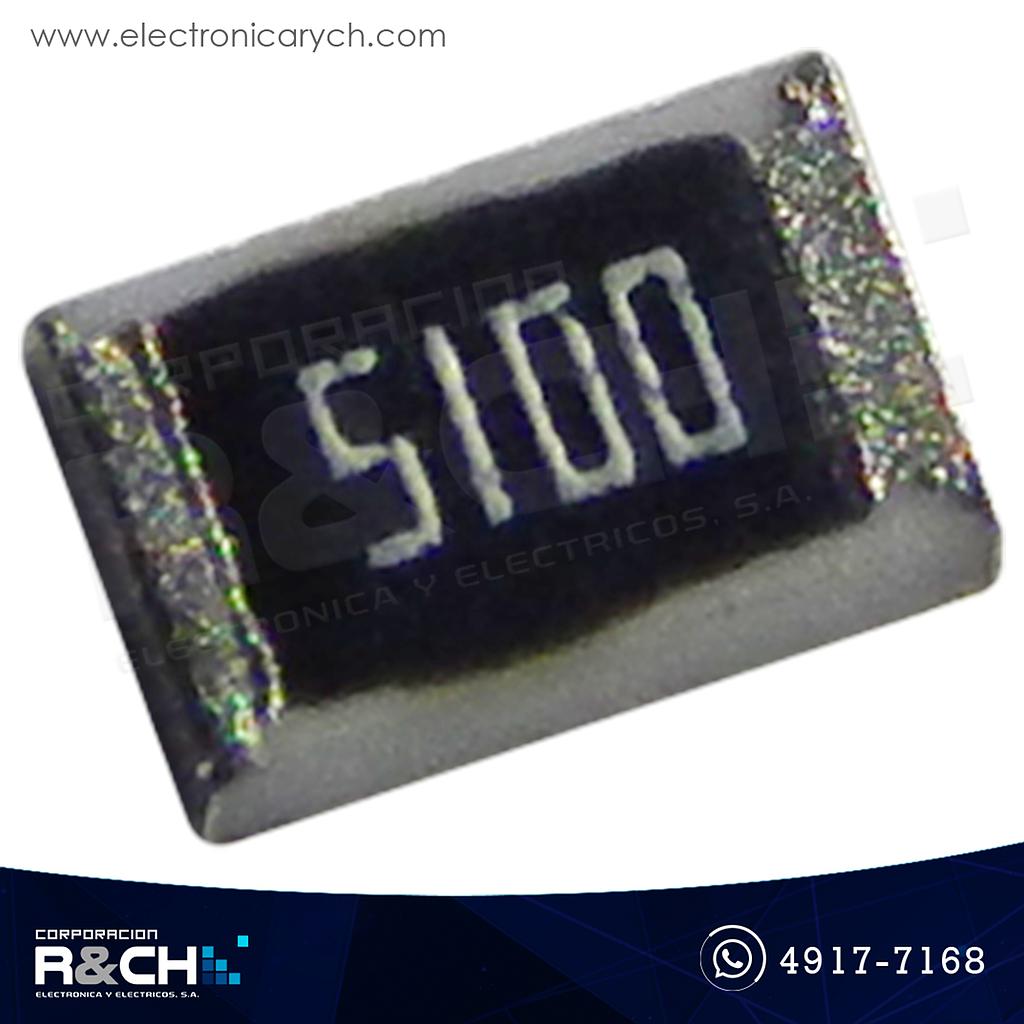 R0805-510 Resistencia 510 ohm 1/8W SMD