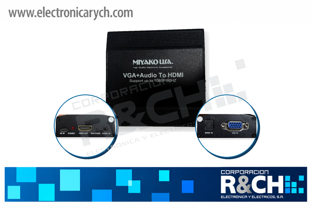 M-277 convertidor de señal HDMI a VGA