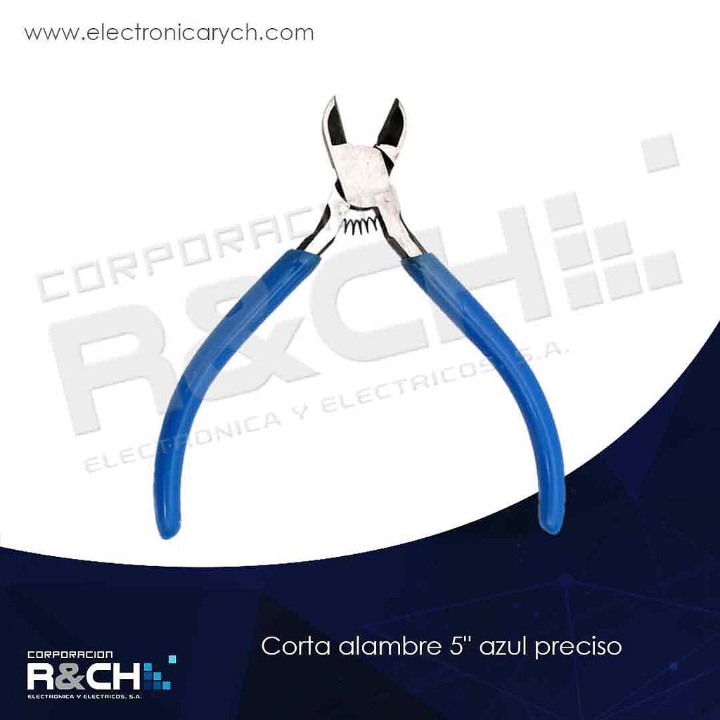 59-TP1300 corta alambre 5" azul preciso