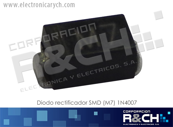 NTE125M7 diodo rectificador SMD (M7) 1N4007
