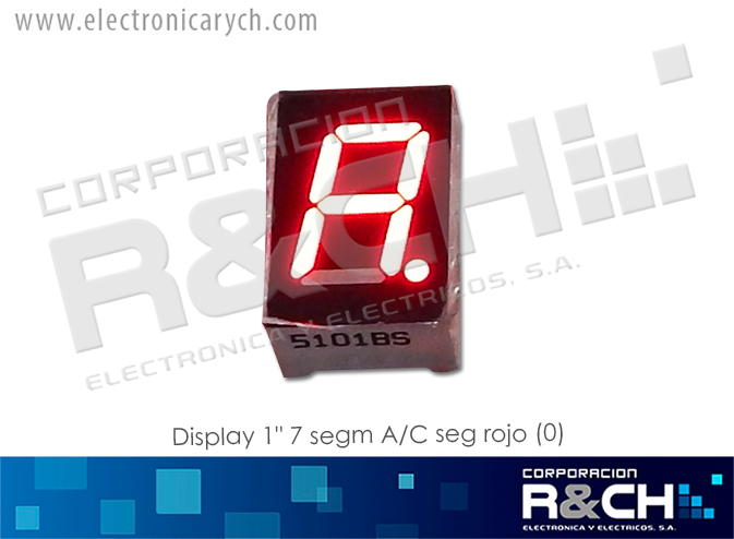 DP-17AC display 0.56"  segm A/C seg rojo (0)