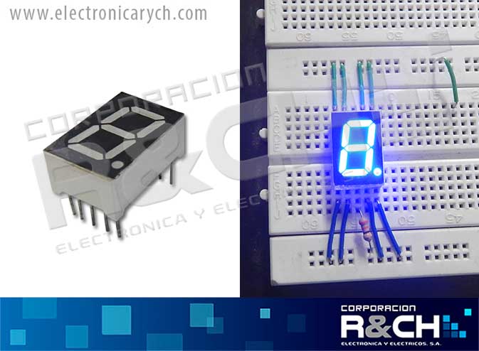 DP-17CCAZ display 0.56"  segm C/C AZUL (1)