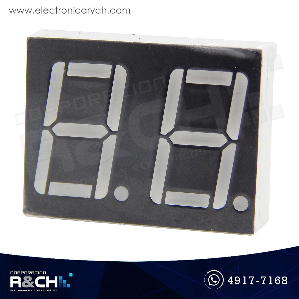 DP-D17AC Display doble 0.56" 7 segmentos Anodo Comun(0)