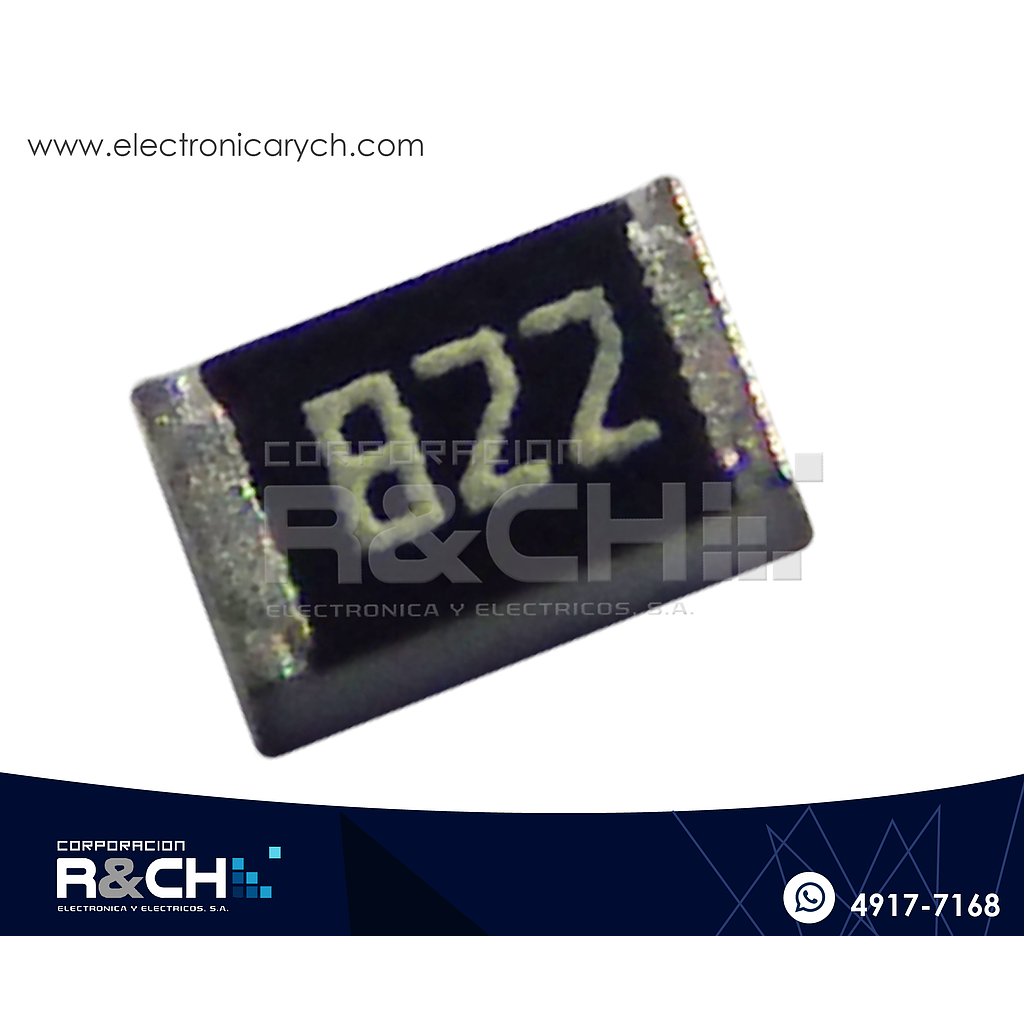R0805-8.2K Resistencia 8.2K ohm 1/8W SMD