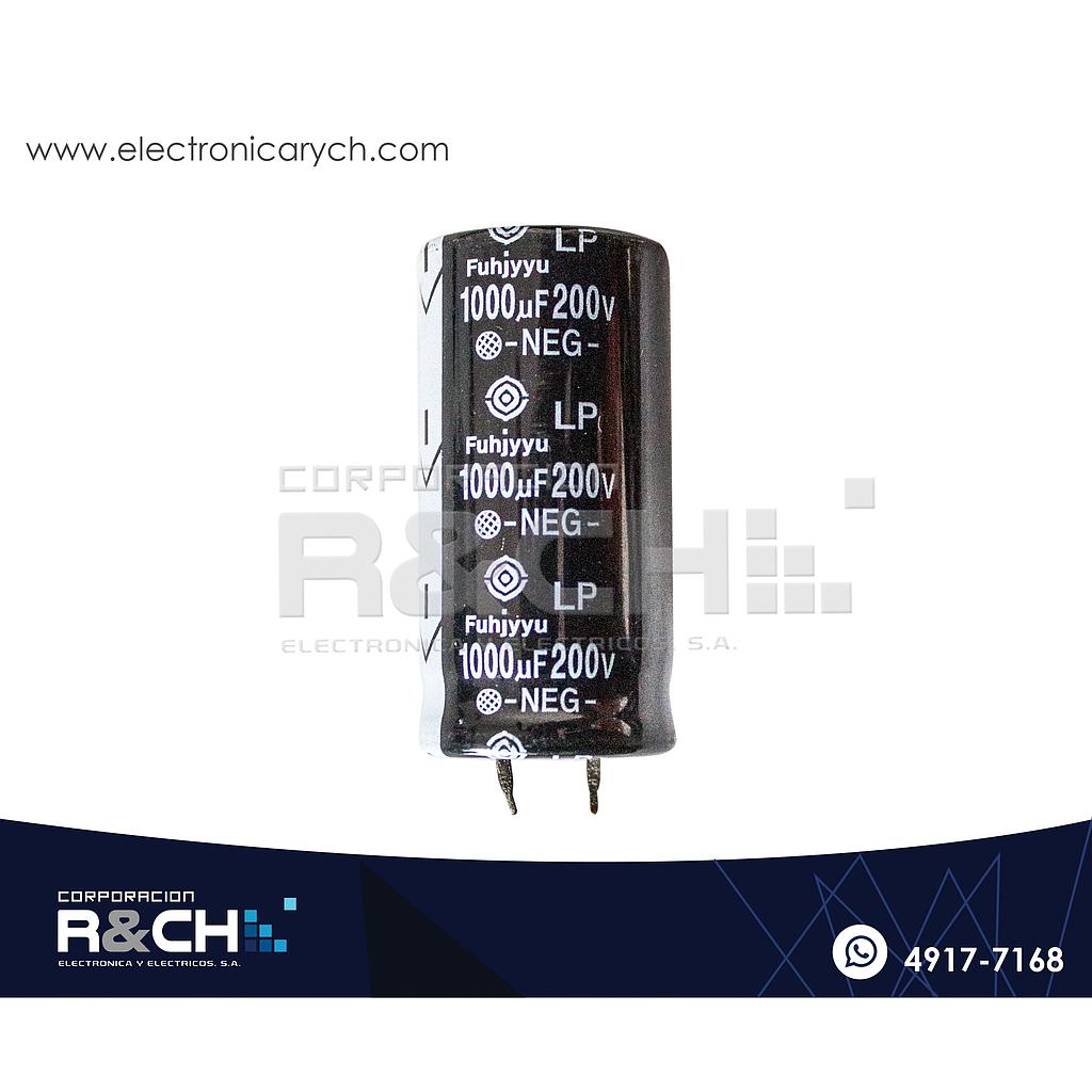 FE-1000U/200 filtro elect. 1000uF 200v