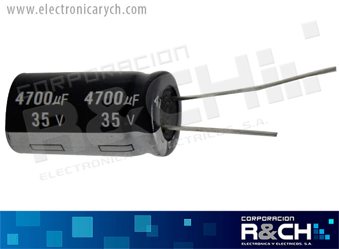 FE-4700U/35 Filtro Electrolitico 4700uF 35V