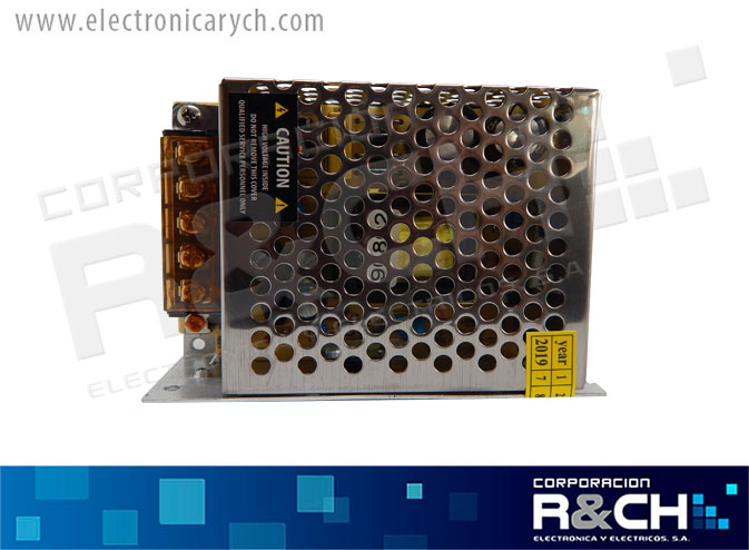 FE-1205A Fuente 12V 5A aluminio