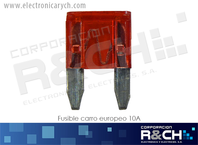 FS-E10A fusible carro europeo 10A