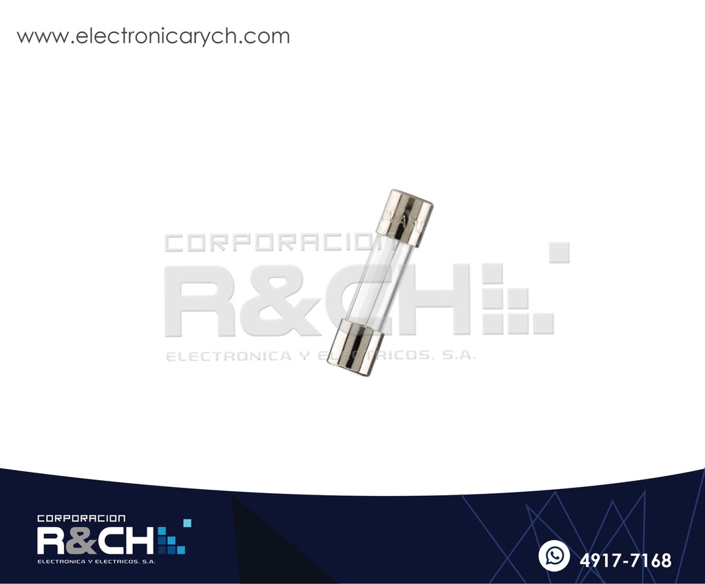 FE-1A Fusible Europeo 1A 250V 5x20mm