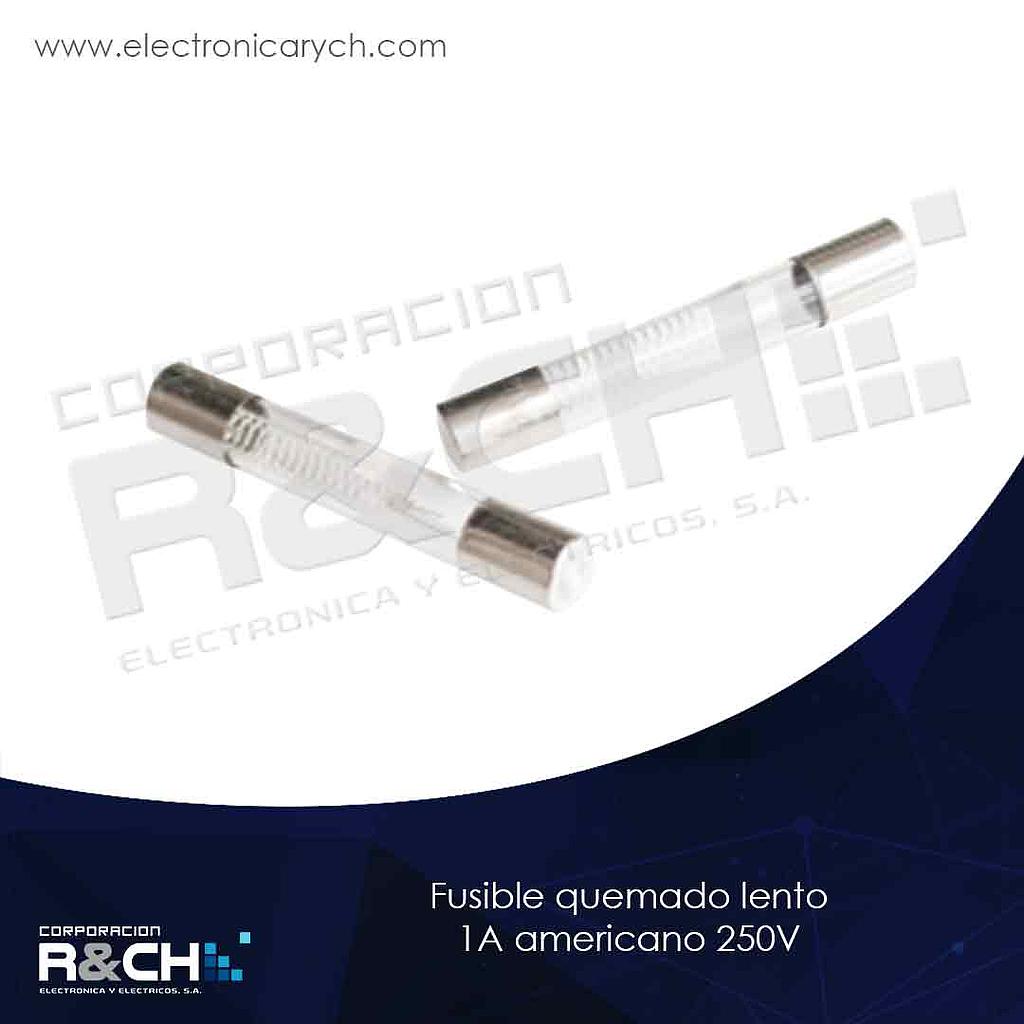 FSQL-1AA250 fusible quemado lento 1A americano 250V