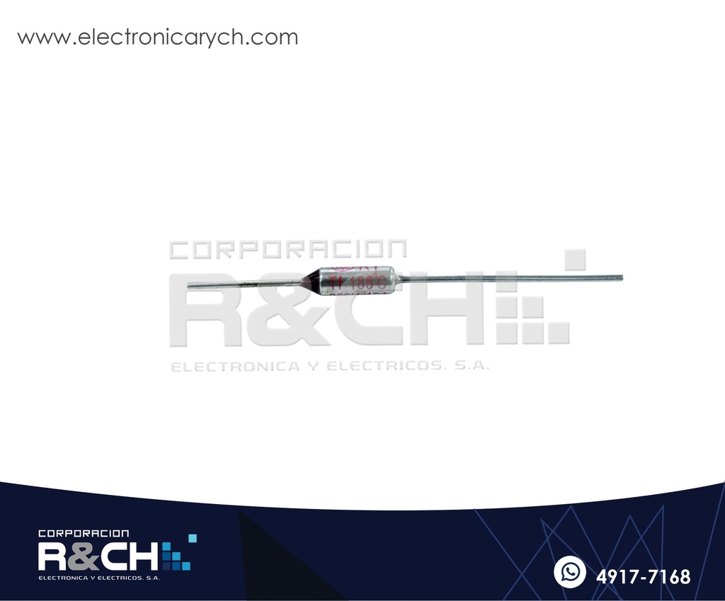 FT-185 fusible termico 185º C  10A