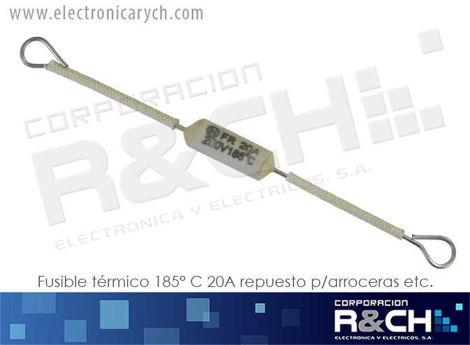 FT-185 fusible termico 185º C  10A