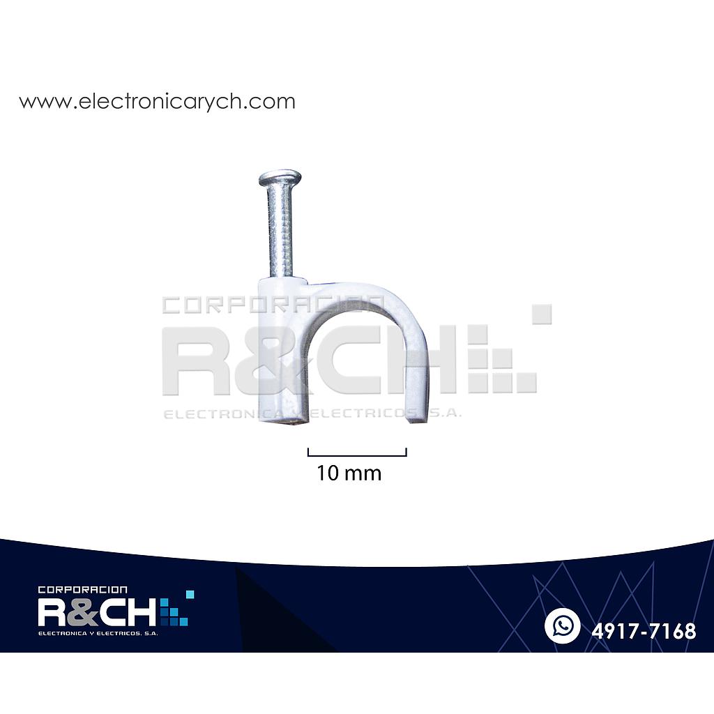 GP-RG6 grapa para RG6 unidad 10mm