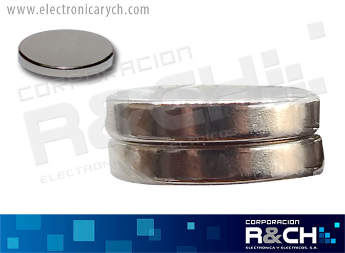 IM-C16 iman circular neodimio N40 16x3mm