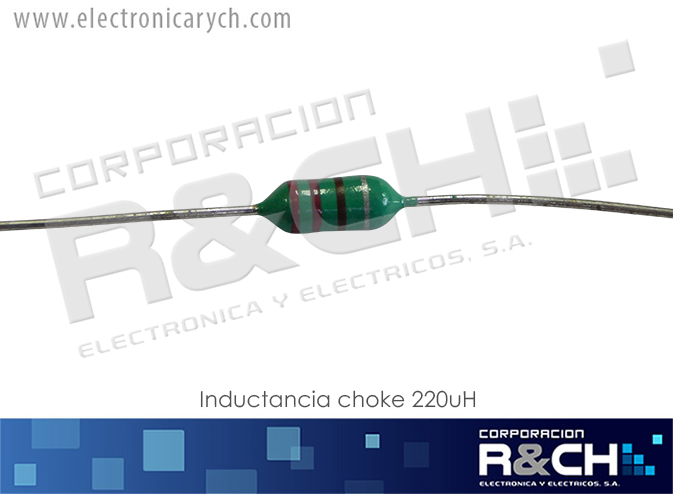 ID-C220U inductancia choke 220uH